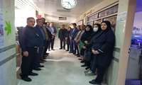 بازدید از بیمارستان امام رضا (ع) کبودرآهنگ توسط کارشناسان معاونت درمان دانشگاه