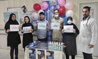 برگزاری مراسم روز جهانی بهداشت دست در بیمارستان امام رضا (ع) شهرستان کبود راهنگ