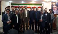 برگزاری مراسم تکریم و معارفه مدیر شبکه بهداشت و درمان و رییس بیمارستان امام رضا (ع) شهرستان کبودراهنگ 