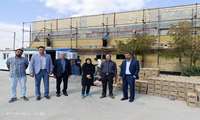 بازدید کارشناسان دفتر فنی دانشگاه از مراحل ساخت و پیشرفت اورژانس جدیدالاحداث بیمارستان امام رضا (ع) شهرستان کبود راهنگ