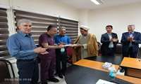 .تجلیل از پرسنل بیمارستان امام رضا (ع) شهرستان کبود راهنگ