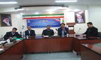نشست رئیس دانشگاه با مدیران، پزشکان و کارکنان شبکه بهداشت و درمان شهرستان کبودراهنگ