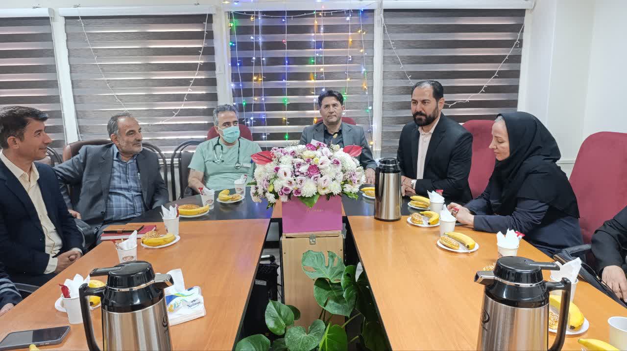 مراسم گرامیداشت روز جهانی ماما در بیمارستان امام رضا ( ع) شهرستان کبود راهنگ
